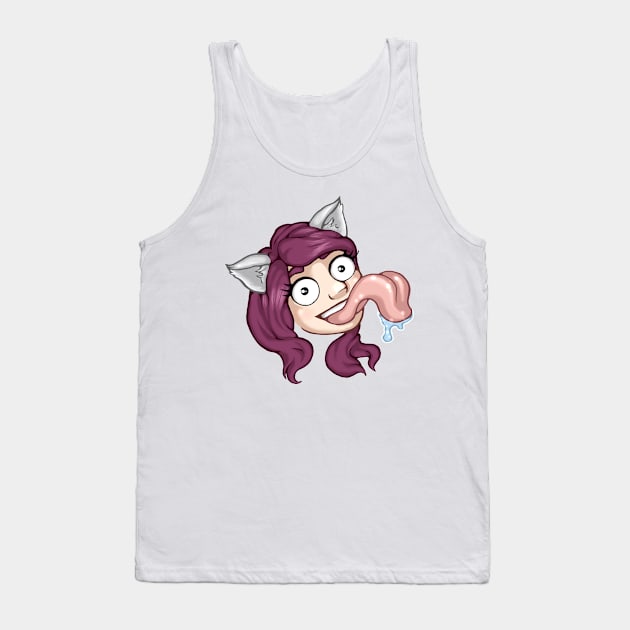 Slurp WHITE Tank Top by Wolffaith